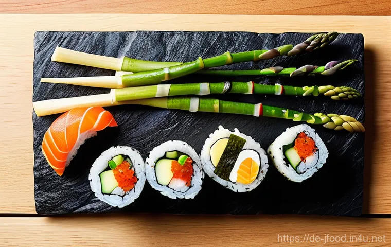 일본 초밥 트렌드 - **Sustainable & Regional German Sushi Platter**
    A high-resolution, photorealistic image of a sus...